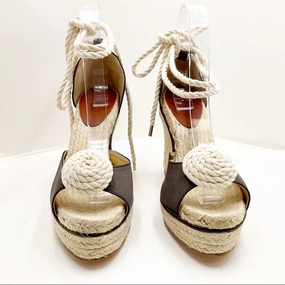 🆕{Kate Spade} Lace-Up Wedge Espadrilles - Picture 15 of 15